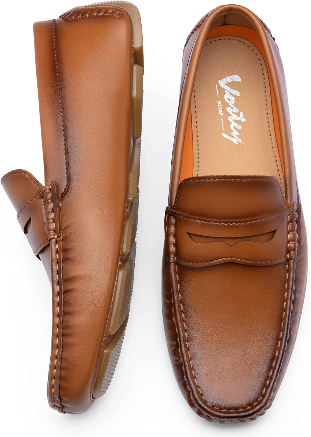 Vostey Men's Loafers Slip on Shoes Loafers Driving Loafers Casual Penny Loafers for Men
