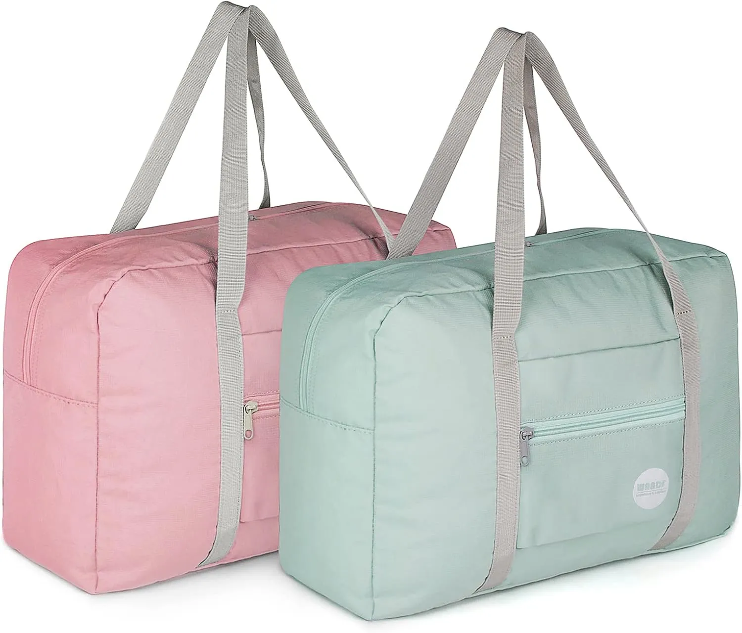 WANDF For Spirit Airlines Personal Item Bag 18x14x8 Travel Duffel Bag Underseat Foldable Carry-on Luggage for Women
