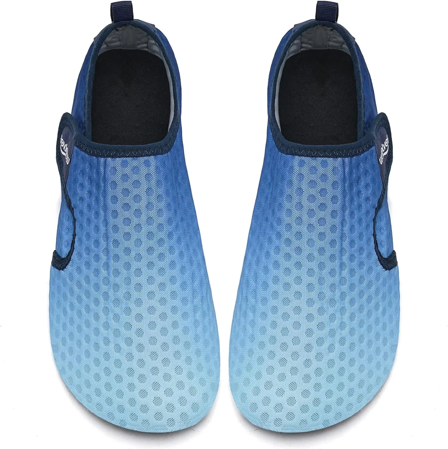 WateLves Water Shoes for Women Men Swim Beach Aqua Socks Quick Dry Barefoot House Slippers Travel Shoes with Adjustable Magic Tape for Pool Diving Boating Yoga Surf