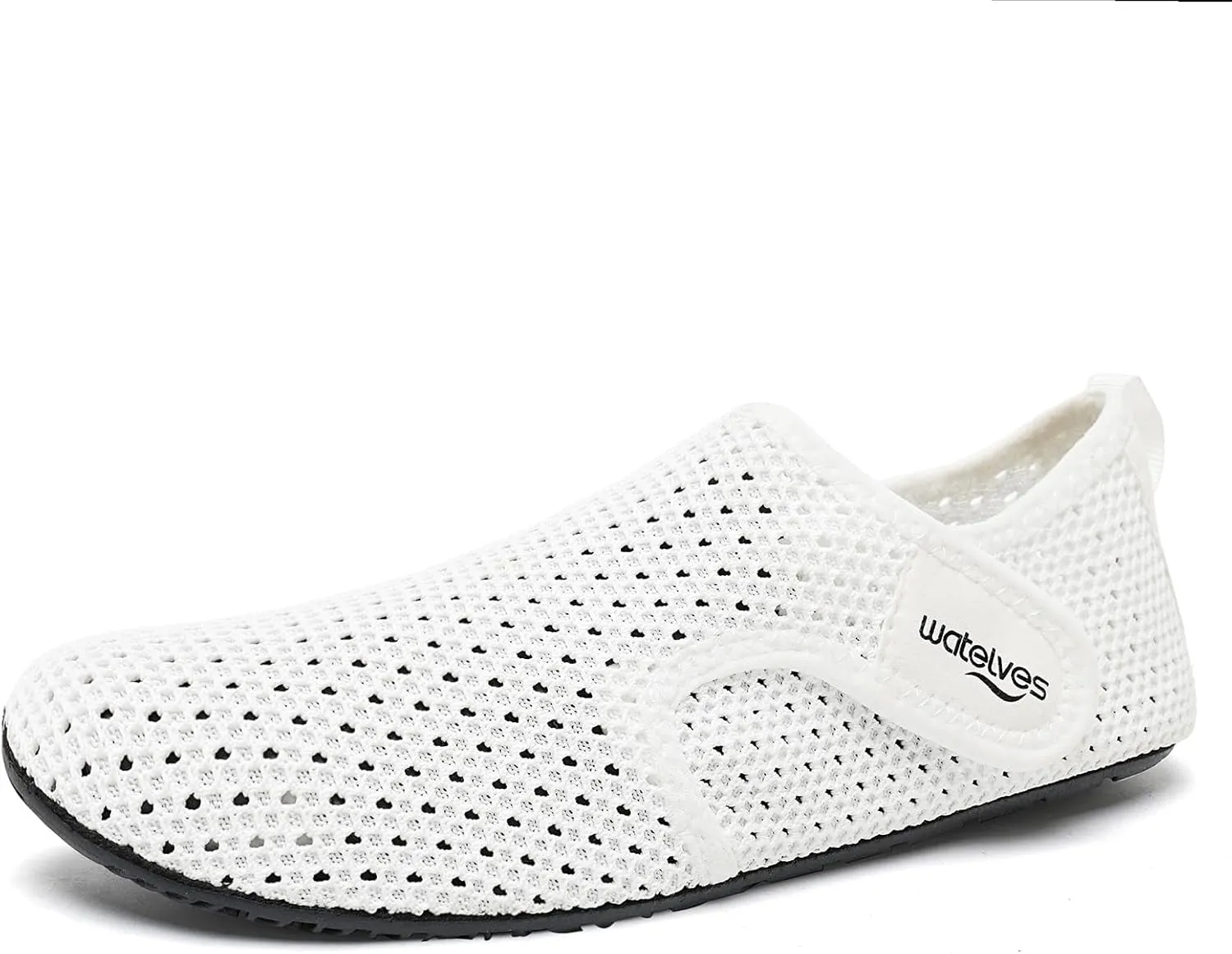 WateLves Water Shoes for Women Men Swim Beach Aqua Socks Quick Dry Barefoot House Slippers Travel Shoes with Adjustable Magic Tape for Pool Diving Boating Yoga Surf