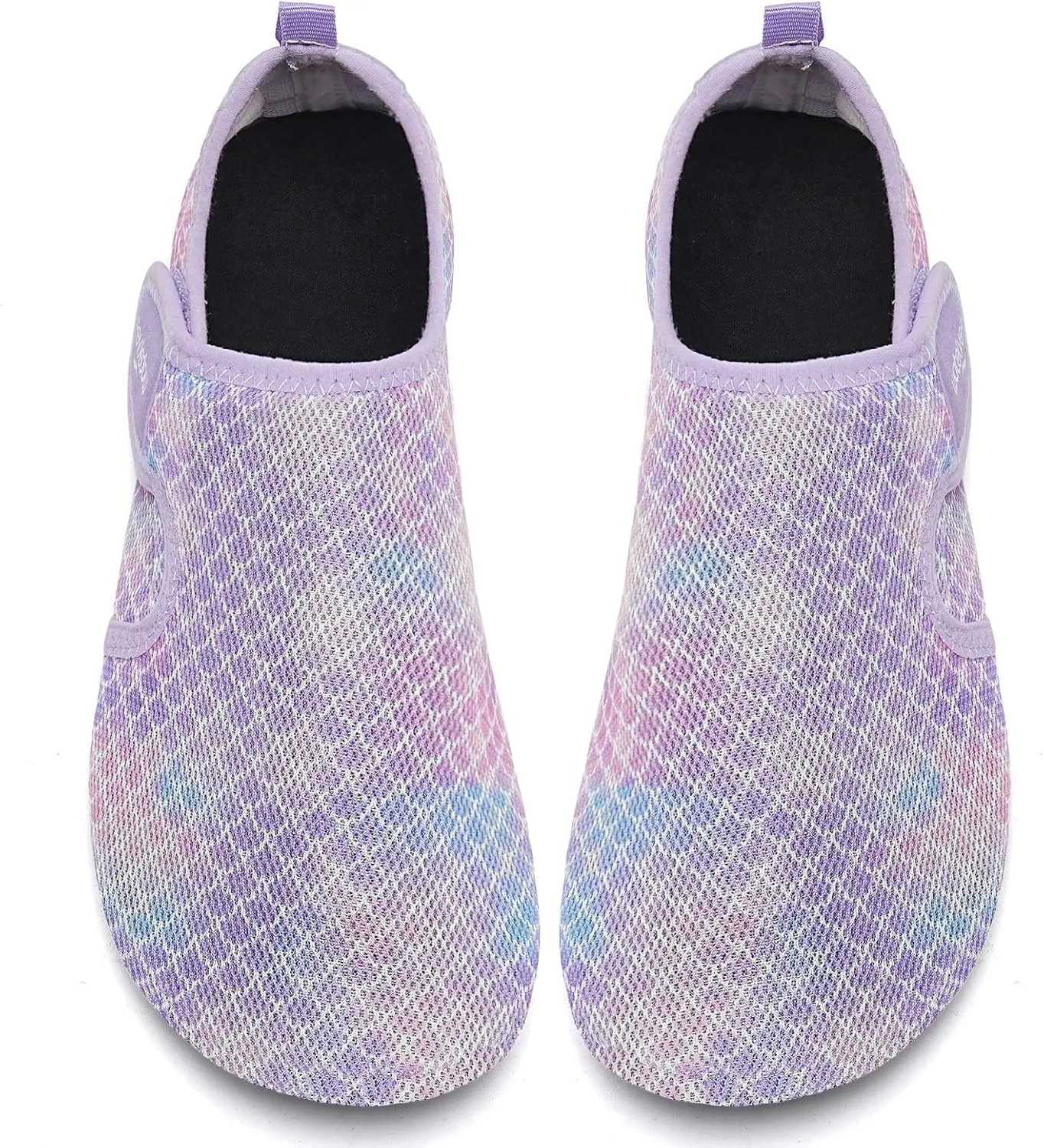 WateLves Water Shoes for Women Men Swim Beach Aqua Socks Quick Dry Barefoot House Slippers Travel Shoes with Adjustable Magic Tape for Pool Diving Boating Yoga Surf