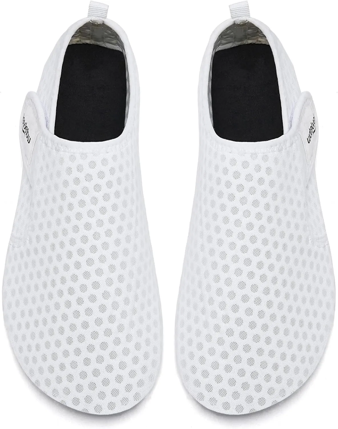 WateLves Water Shoes for Women Men Swim Beach Aqua Socks Quick Dry Barefoot House Slippers Travel Shoes with Adjustable Magic Tape for Pool Diving Boating Yoga Surf