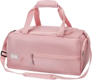 Water Resistant Sports Gym Travel Weekender Duffel Bag with Shoe Compartment