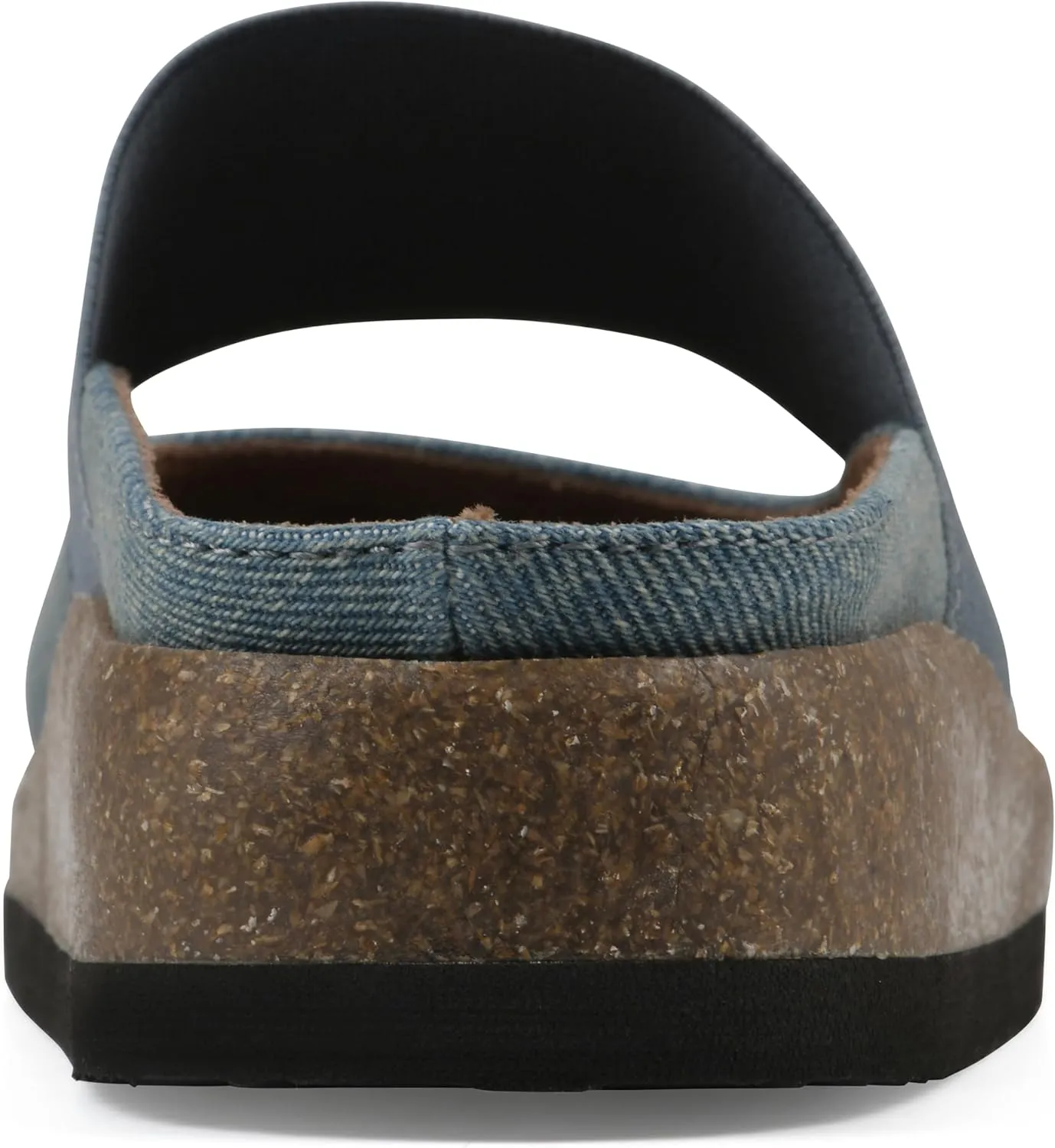 WHITE MOUNTAIN Women's Bassi Keyhole Signature Comfort-Molded Footbed Mule