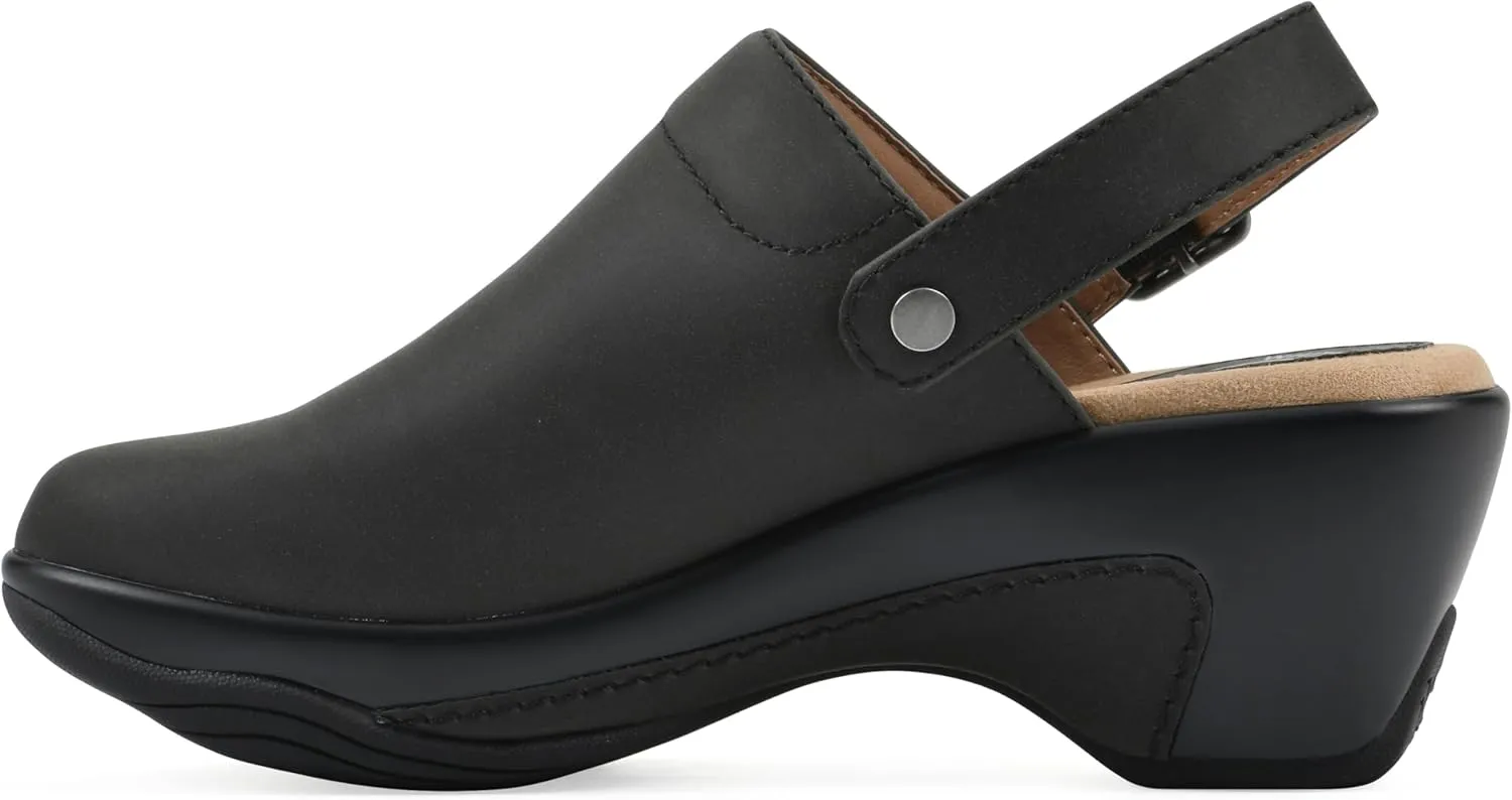 WHITE MOUNTAIN Women's Viewable Heeled Clog