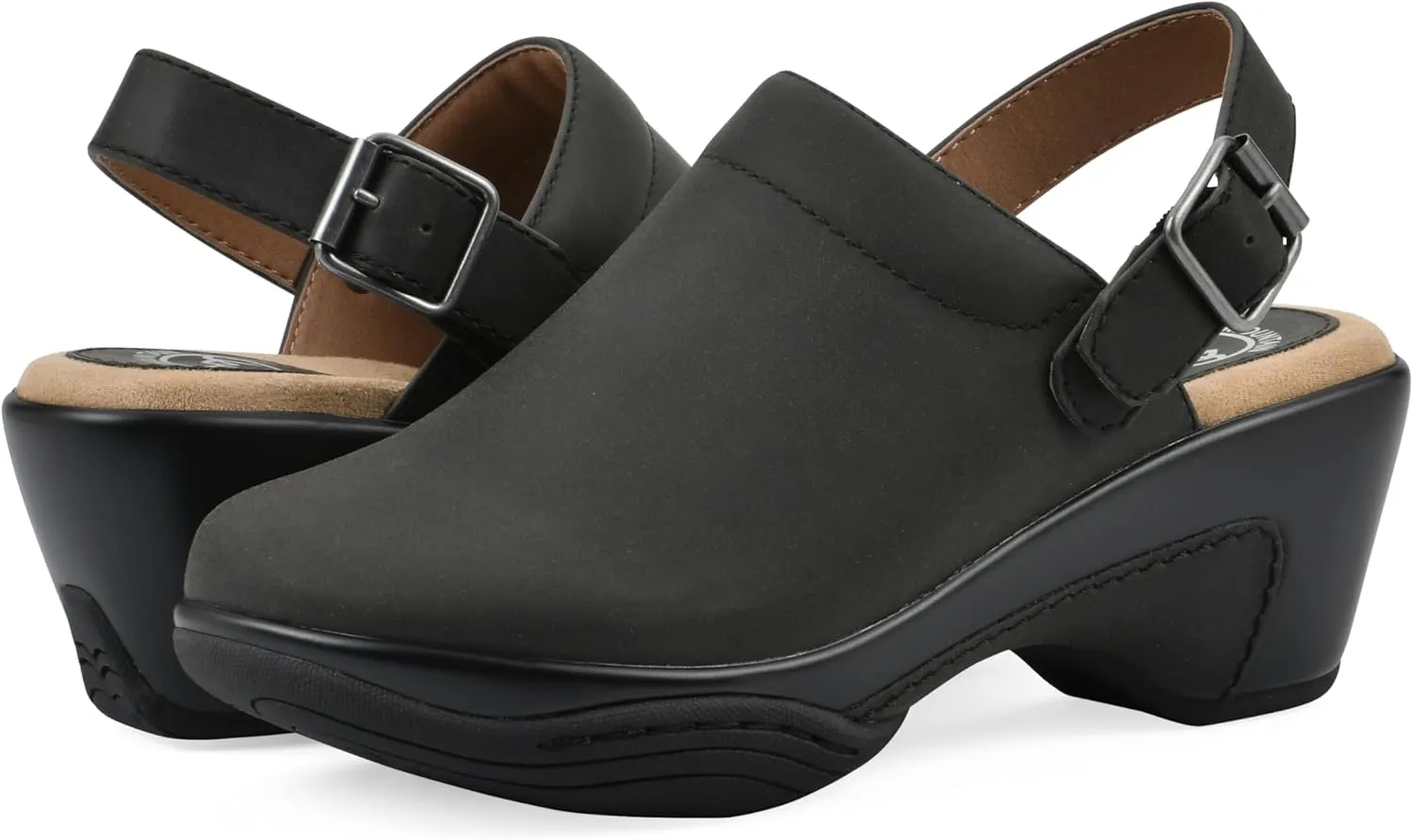 WHITE MOUNTAIN Women's Viewable Heeled Clog