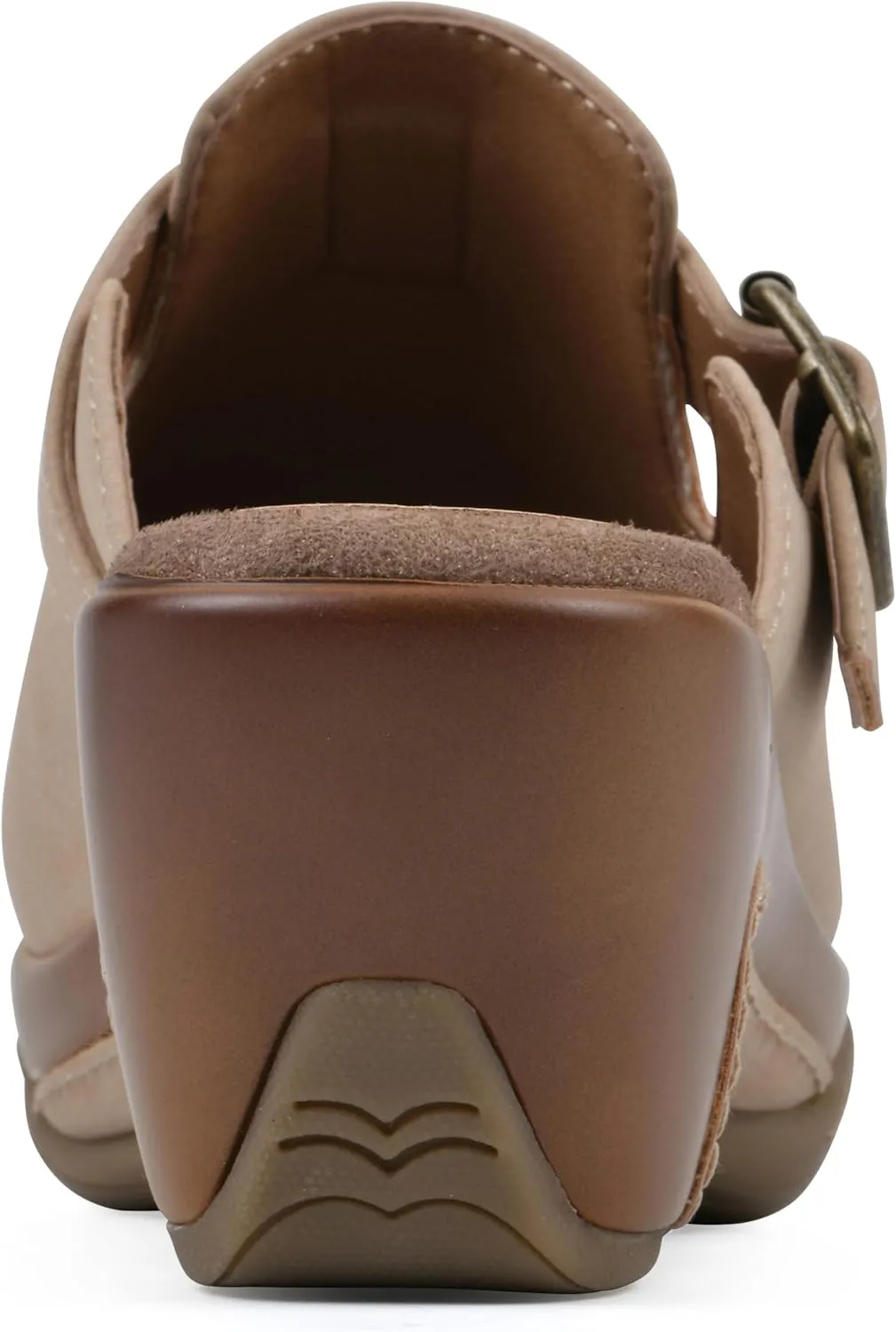 WHITE MOUNTAIN Women's Viewed Heeled Clog