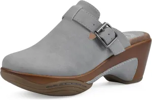 WHITE MOUNTAIN Women's Viewed Heeled Clog