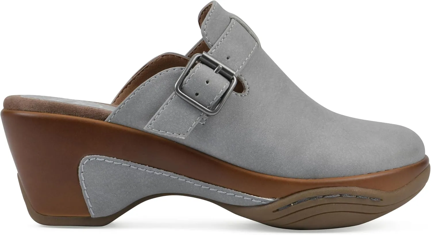 WHITE MOUNTAIN Women's Viewed Heeled Clog
