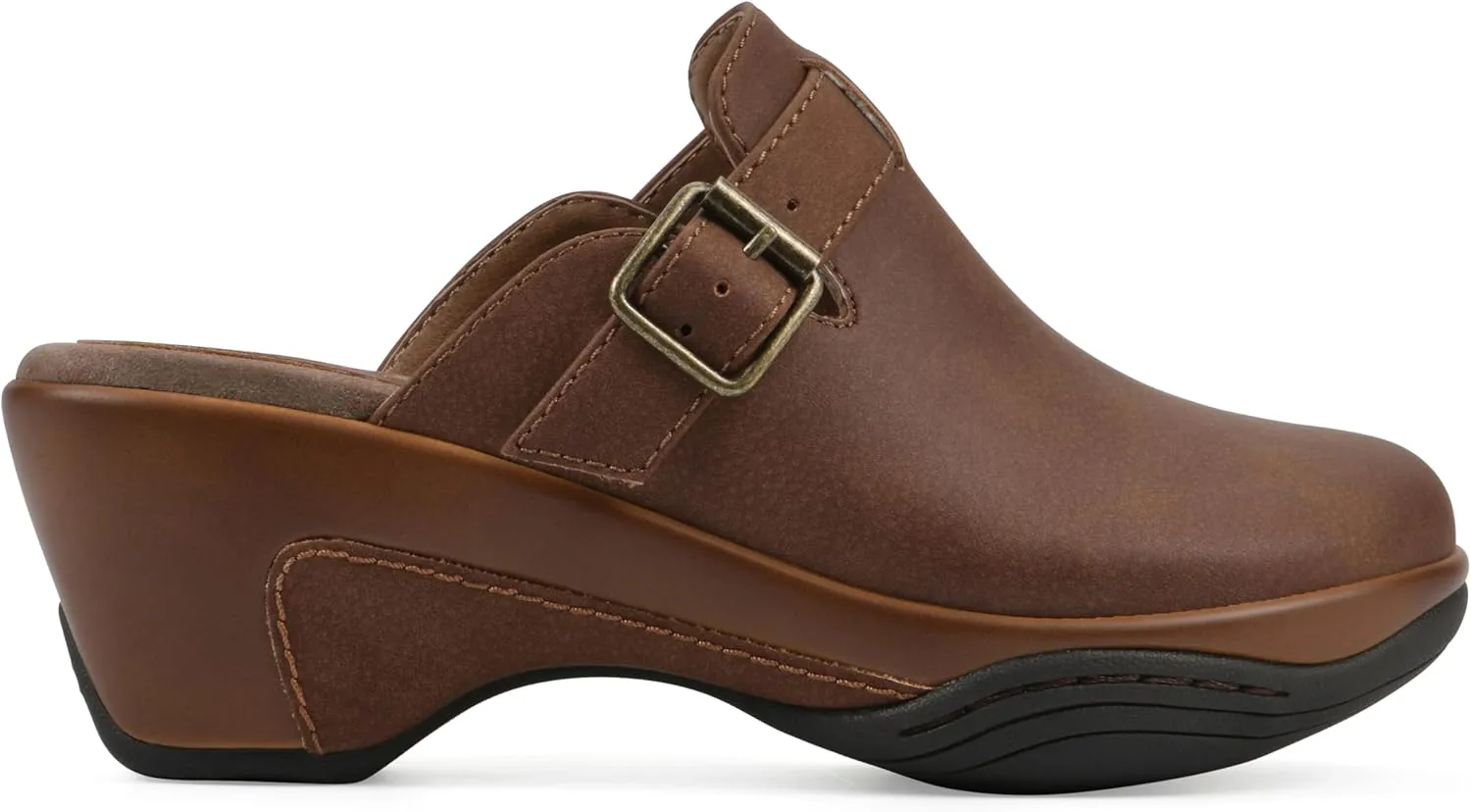 WHITE MOUNTAIN Women's Viewed Heeled Clog