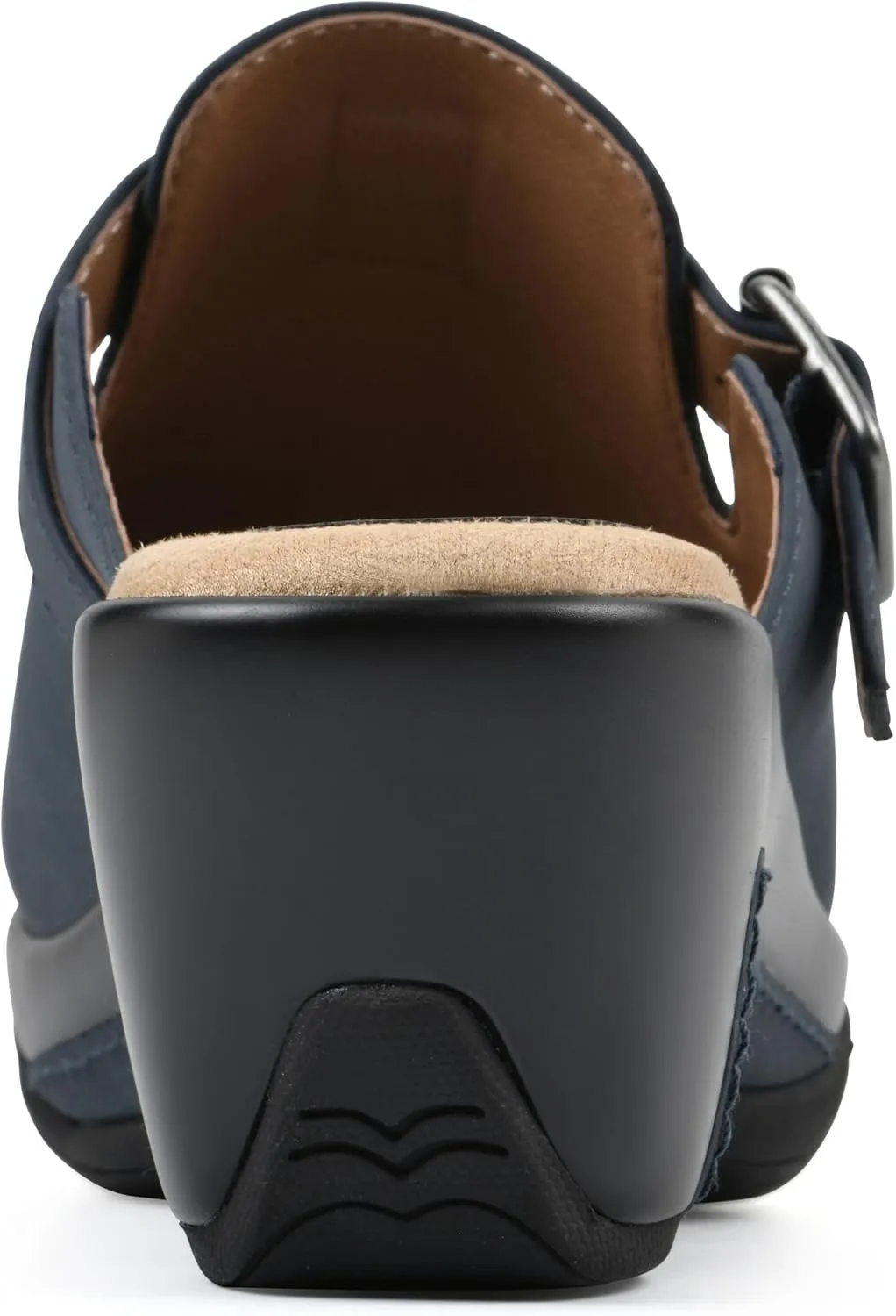 WHITE MOUNTAIN Women's Viewed Heeled Clog