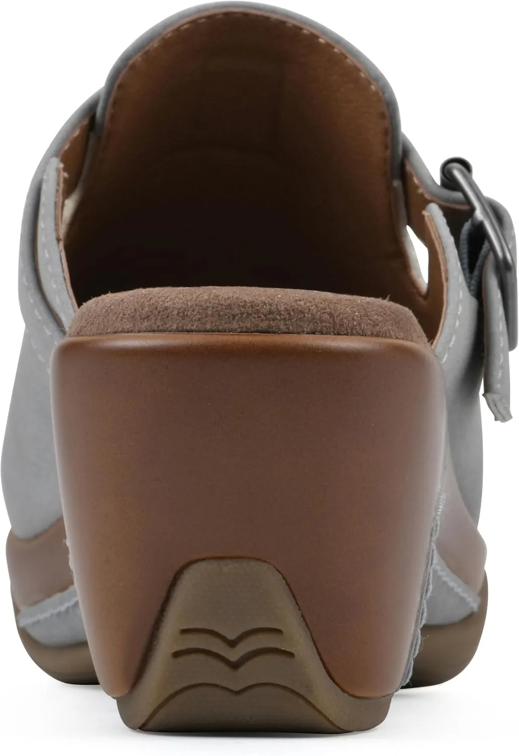 WHITE MOUNTAIN Women's Viewed Heeled Clog