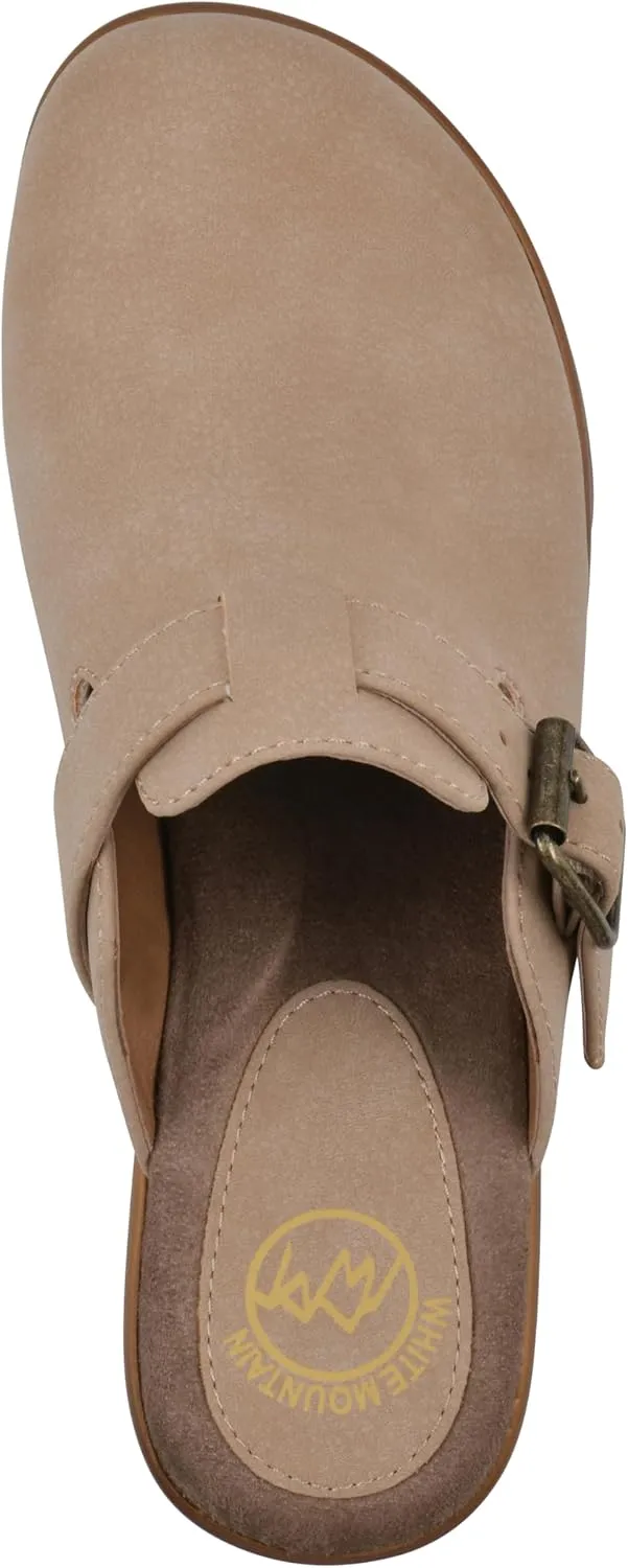 WHITE MOUNTAIN Women's Viewed Heeled Clog