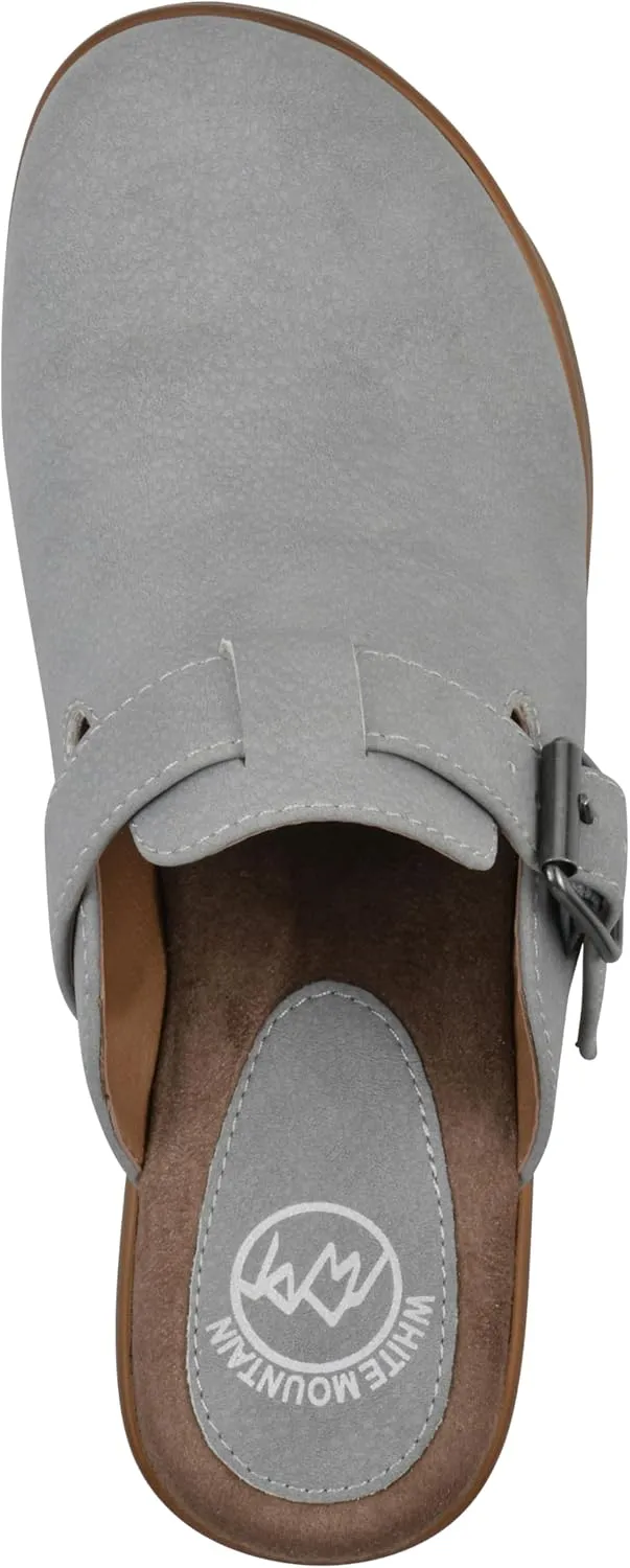 WHITE MOUNTAIN Women's Viewed Heeled Clog