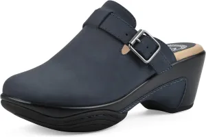 WHITE MOUNTAIN Women's Viewed Heeled Clog