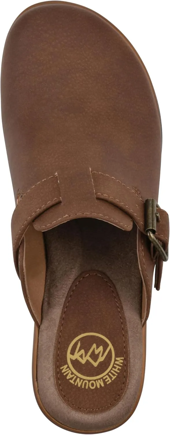 WHITE MOUNTAIN Women's Viewed Heeled Clog