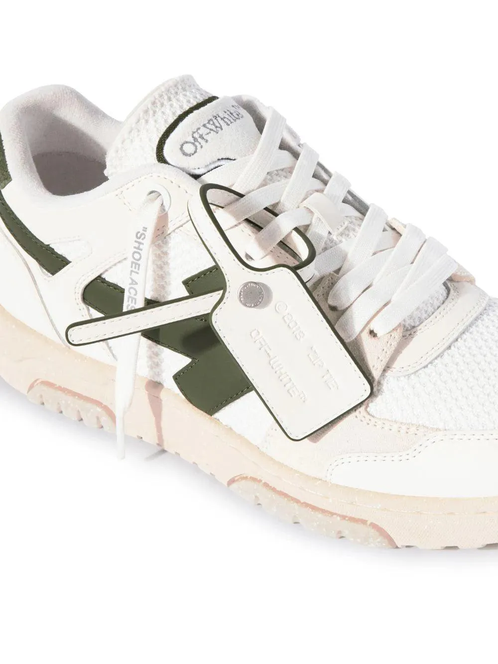 White/military green slim out of office