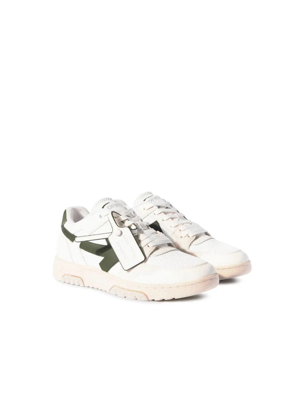 White/military green slim out of office