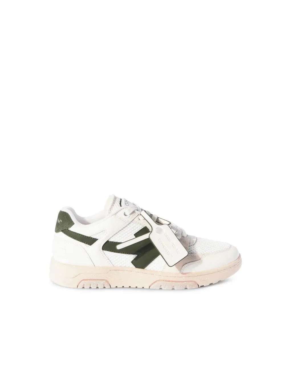 White/military green slim out of office