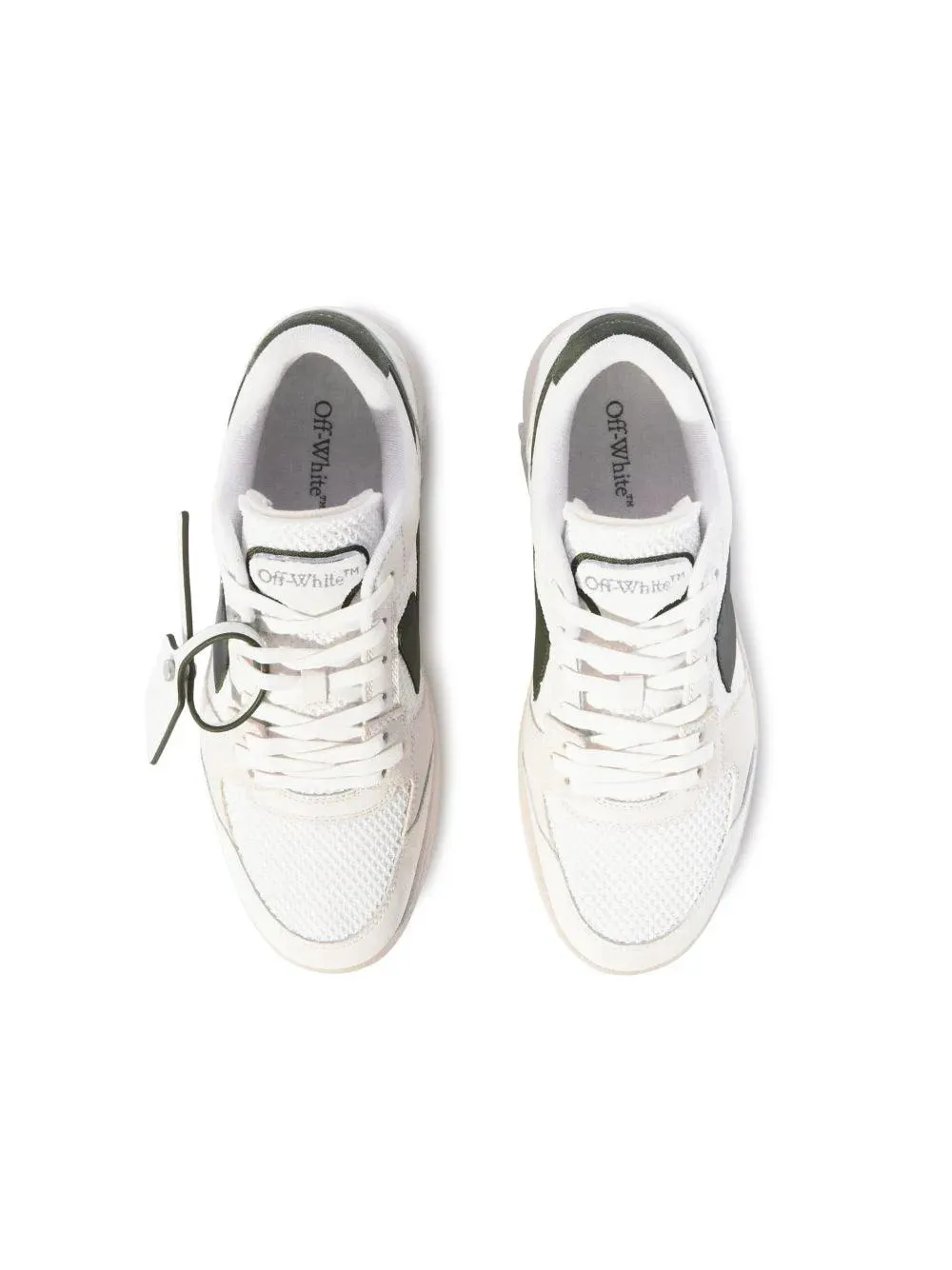 White/military green slim out of office