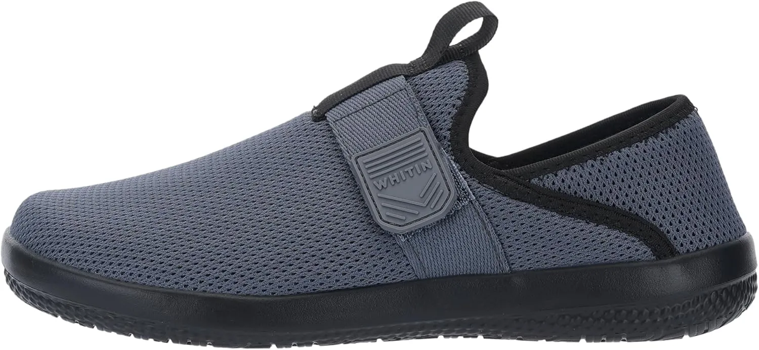 WHITIN Men's Mesh Water Walking Shoes | Quick Drying Summer Sneakers | Collapsible Heel