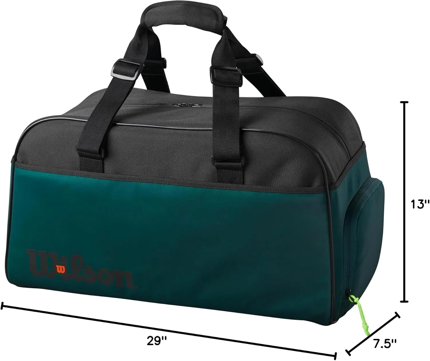 WILSON Blade V9 Super Tour Tennis Racket Bags - Green/Black