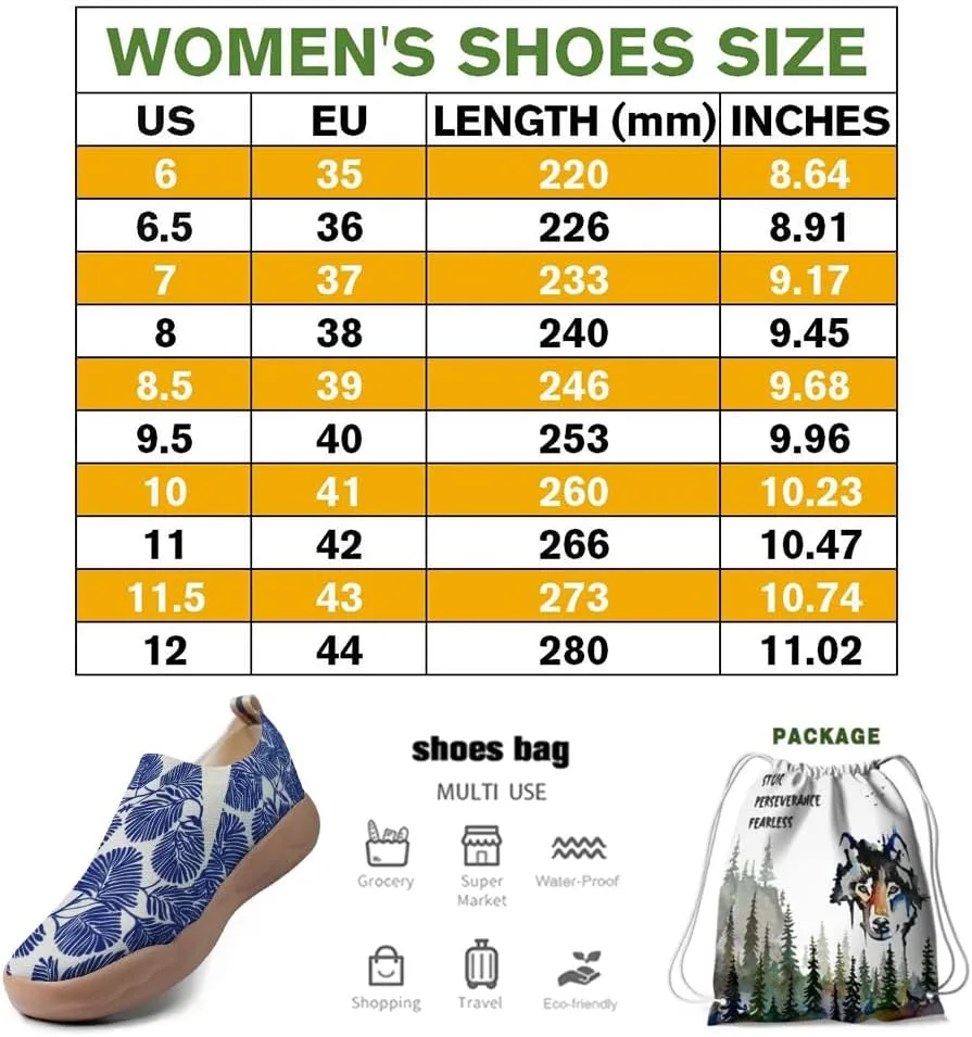 Women Vibrant Painted Slip On Loafers Ultra Lightweight Comfort Walking Sneakers Foldable Knitted Travel Shoes