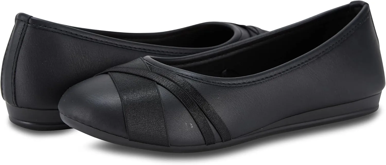 Women's Ballet Flats Alli Comfortable Slip-On Dress Shoes, Stylish Casual Flats for Work & Everyday Wear