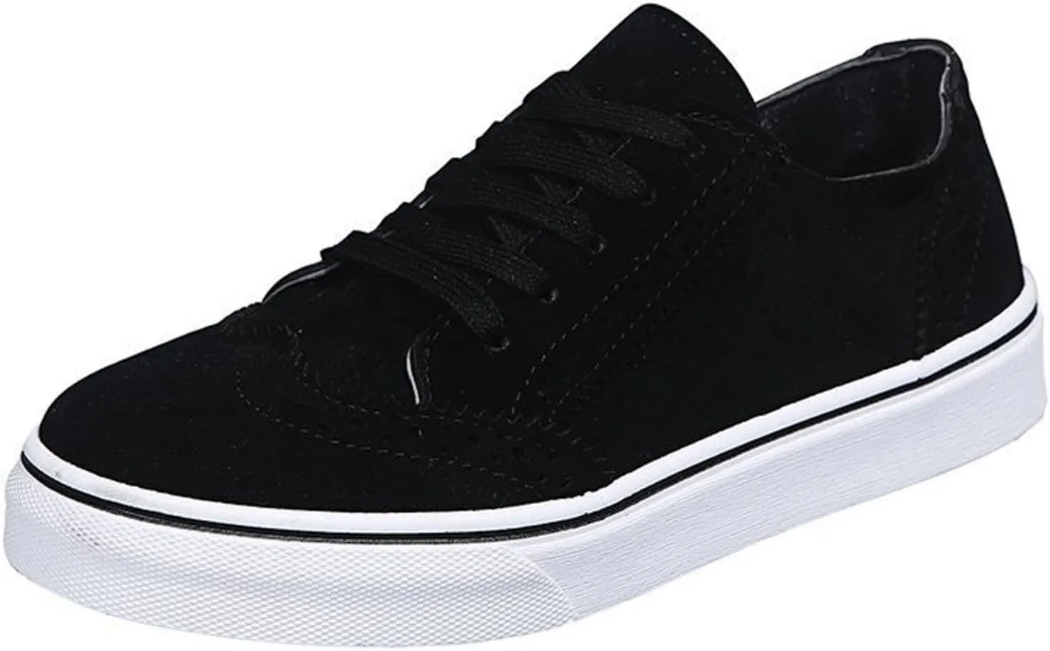 Women's Canvas Casual Shoes Slip On Lace Up Slip On Cushioned Footbed Jogging Tennis Sneakers Breathable Comfy Lightweight Walking Soft Platform Shoe for Gym Travel Daily Wear