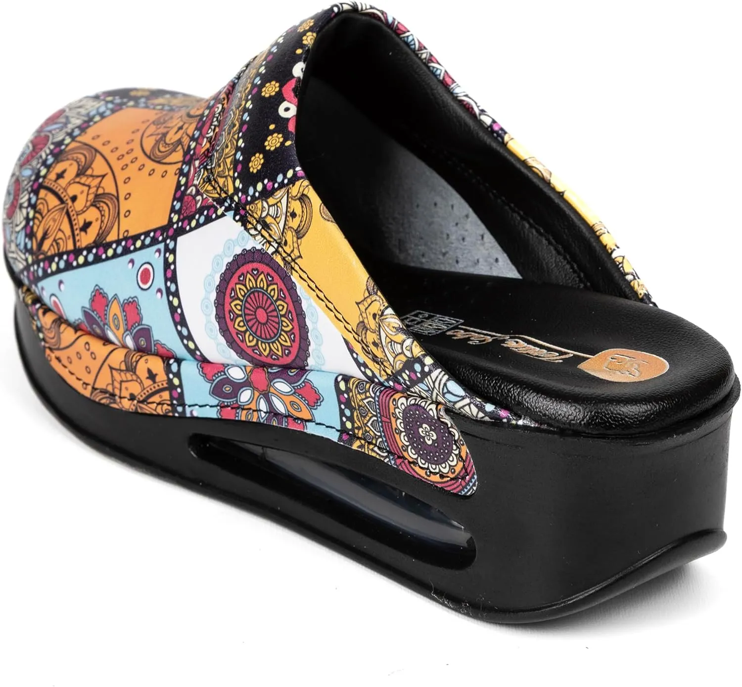 Womens Clogs with Arch Support, Pure Leather, Slip-On Clogs for Women, Perfect for Daily Indoor and Outdoor Usage, Shock Absorption, Breathable Materials