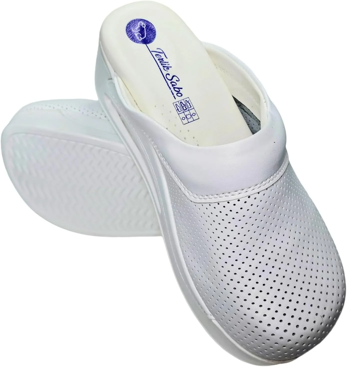Womens Clogs with Arch Support, Pure Leather, Slip-On Clogs for Women, Perfect for Daily Indoor and Outdoor Usage, Shock Absorption, Breathable Materials