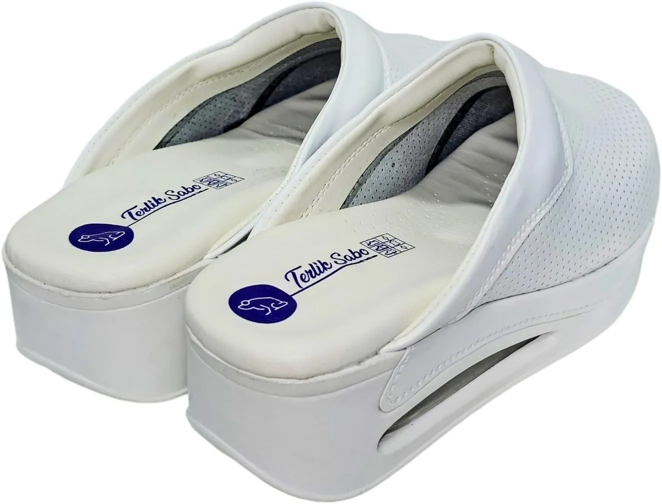 Womens Clogs with Arch Support, Pure Leather, Slip-On Clogs for Women, Perfect for Daily Indoor and Outdoor Usage, Shock Absorption, Breathable Materials