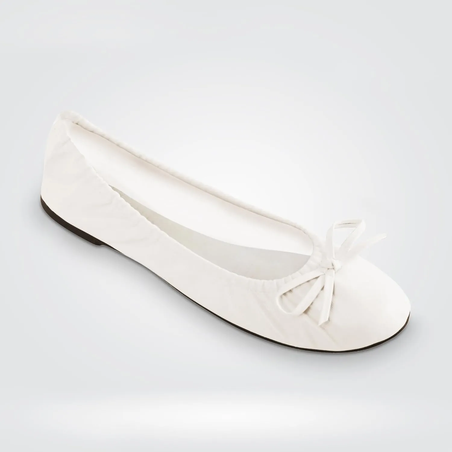 Women's Foldable Travel Ballet Slip On Comfortable Flats Roll Up Walking Shoes with Carrying Pouch