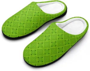 Womens Halloween Slippers Mens Memory Foam Cotton House Slippers Hard Sole Clog Slippers Slip-On Shoes Indoor Outdoors