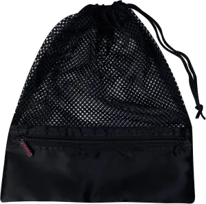 Women's Mesh Shoe Bag, Black, OS