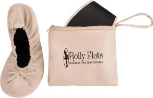 Women's Portable Foldable Ballet Flats Shoes Roll Up Slippers for Travel