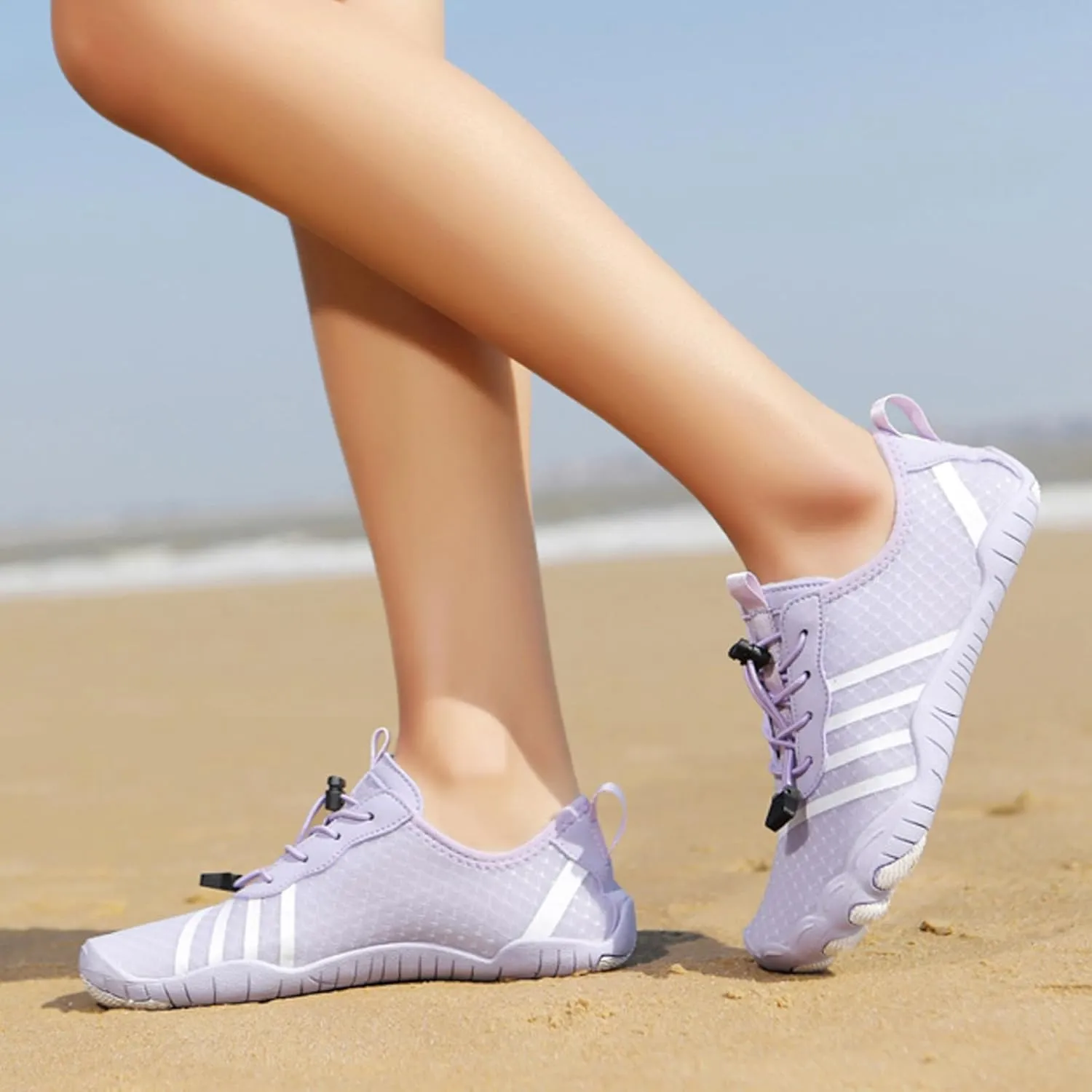 Womens Quick Drying Wading Shoes Lightweight Water Sports Barefoot Shoes Outdoor River Tracing Shoe Swim Shoe