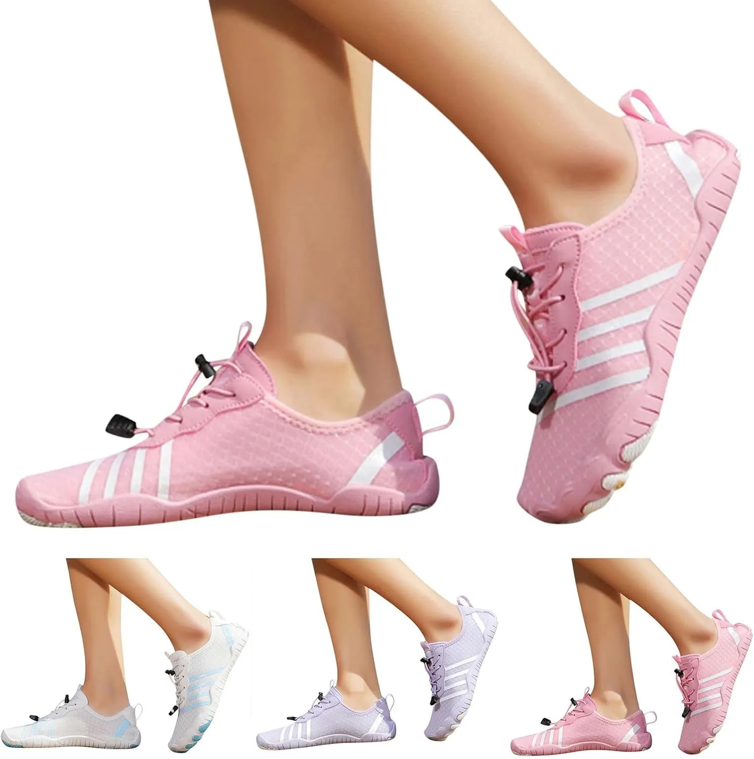 Womens Quick Drying Wading Shoes Lightweight Water Sports Barefoot Shoes Outdoor River Tracing Shoe Swim Shoe