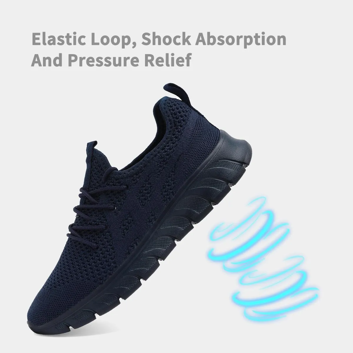 Women's Running Shoes Lightweight Walking Sneakers Tennis Athletic Lace Up Gym Casual Fashion Fitness Sports Soft Sole Mesh Workout Comfortable