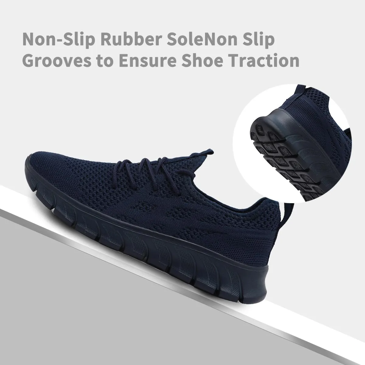 Women's Running Shoes Lightweight Walking Sneakers Tennis Athletic Lace Up Gym Casual Fashion Fitness Sports Soft Sole Mesh Workout Comfortable