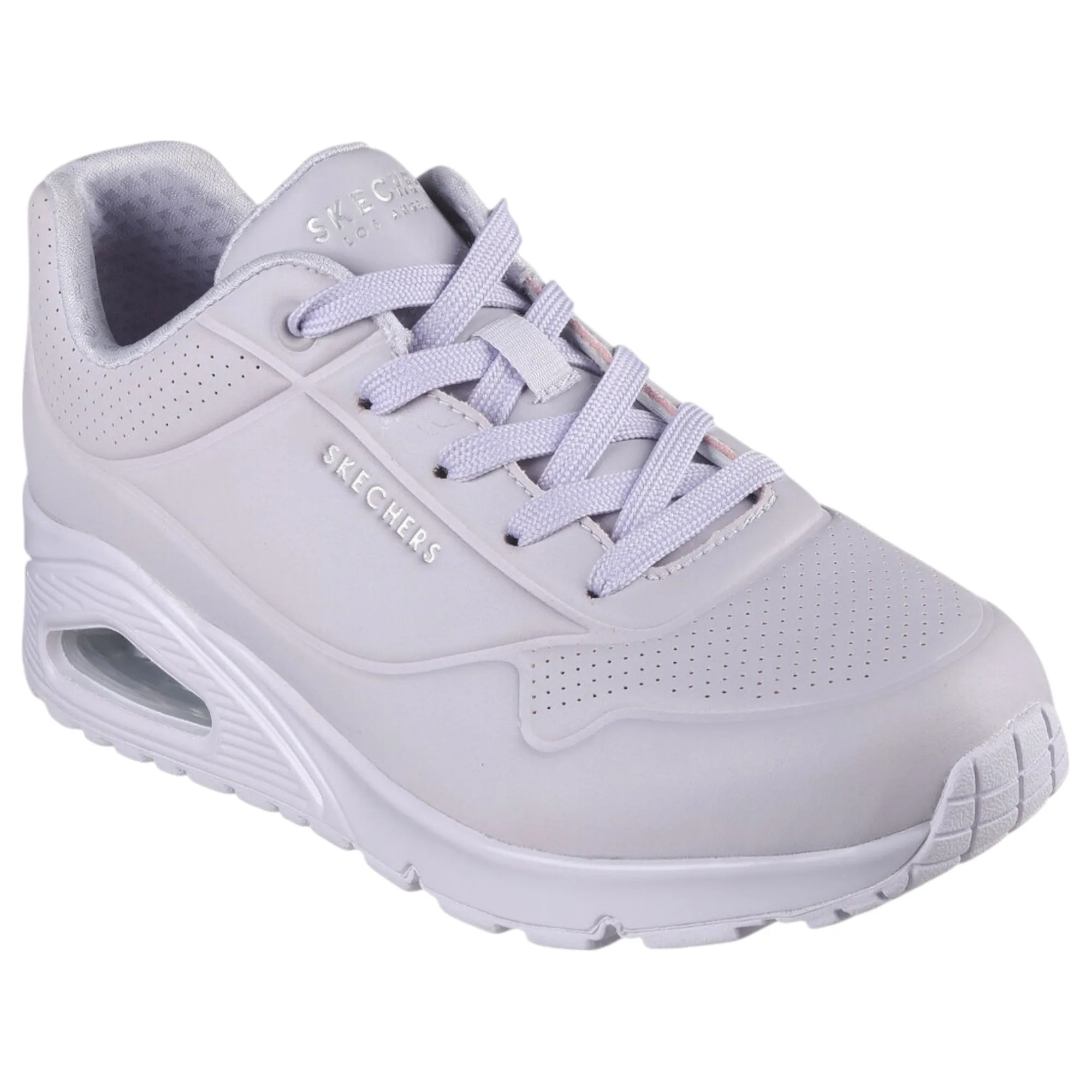 Womens Skechers Uno - Stand On Air Shoes Lavender