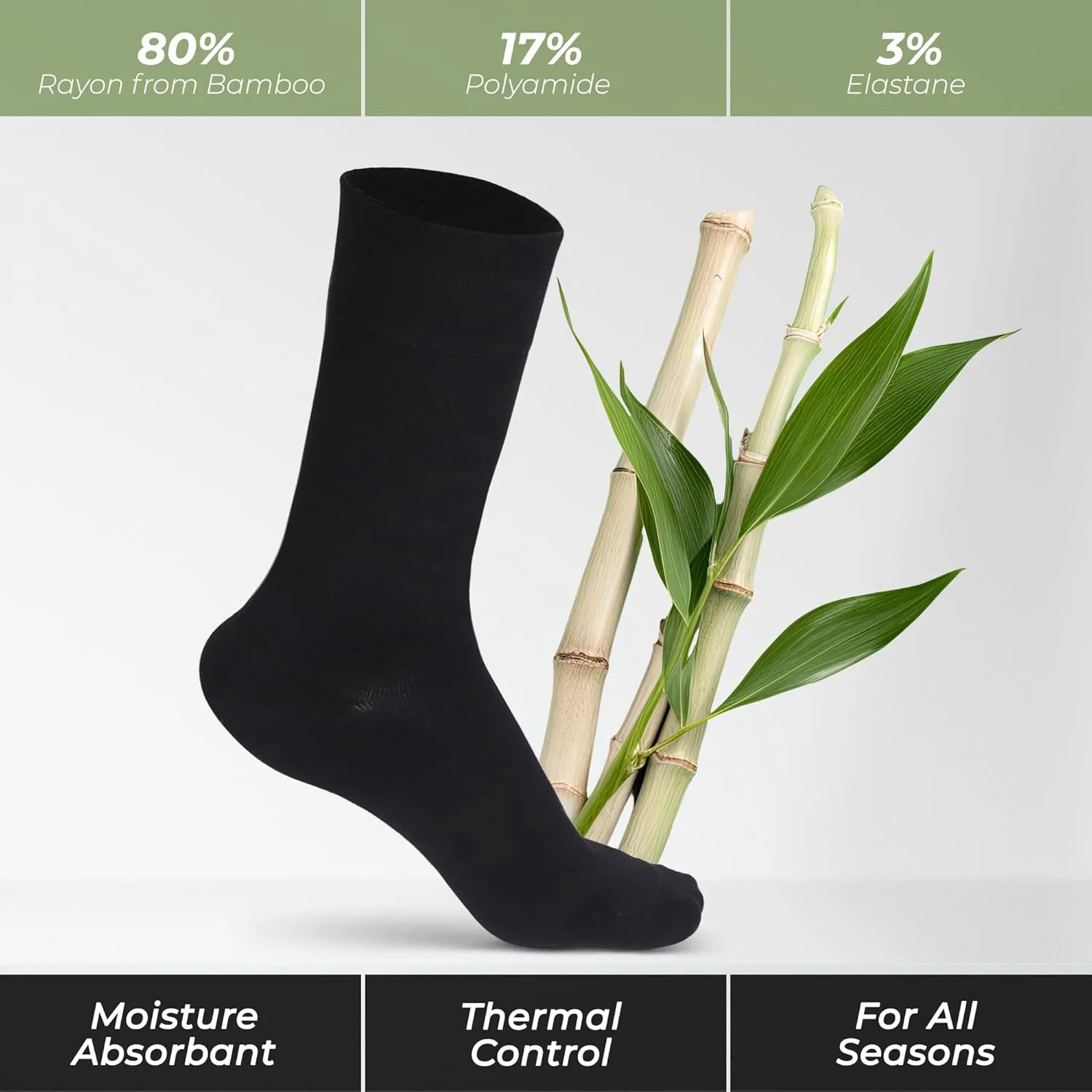 Women's Thin Rayon Seamless Toe - Dress Socks Women with Gift Box
