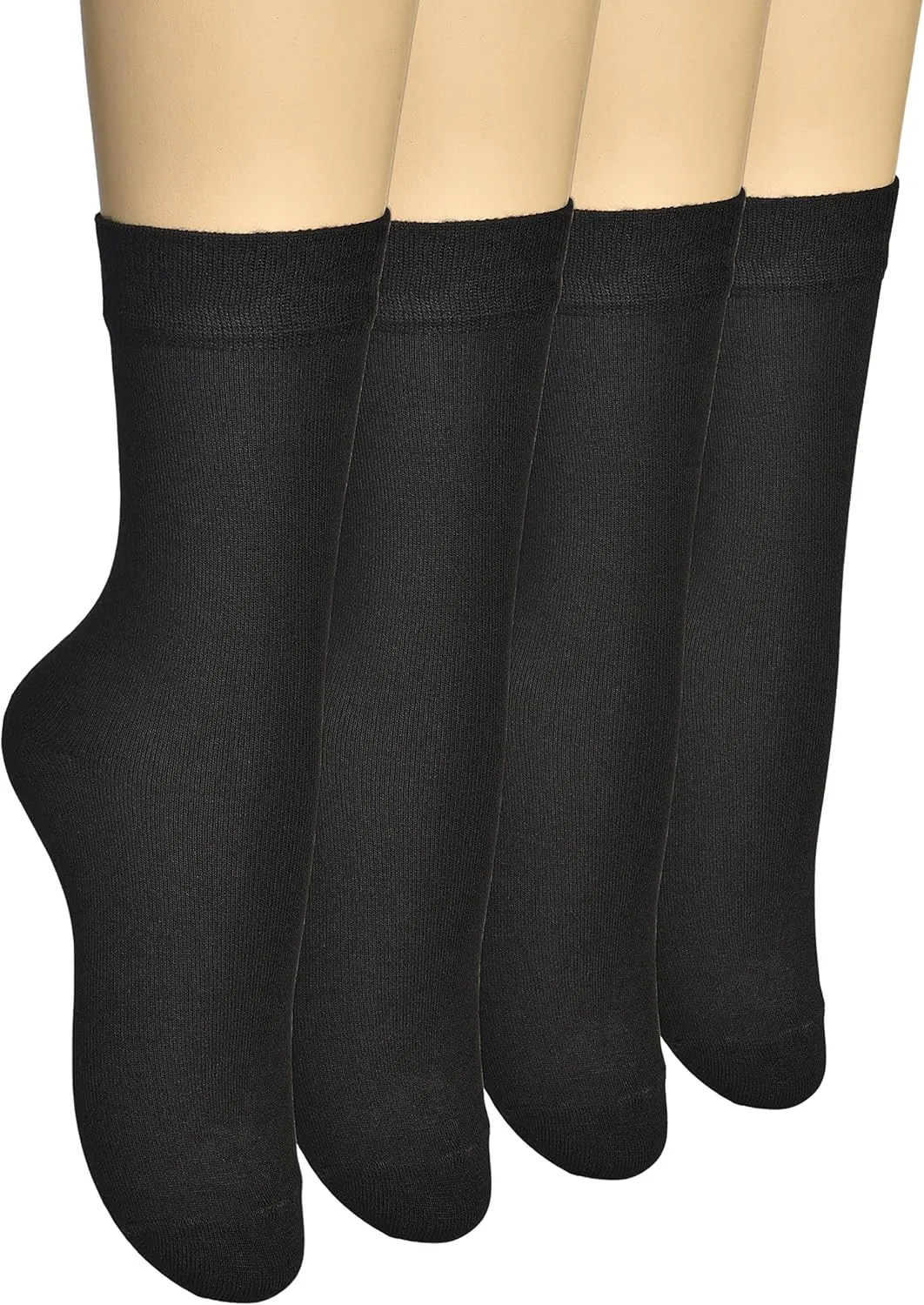 Women's Thin Rayon Seamless Toe - Dress Socks Women with Gift Box