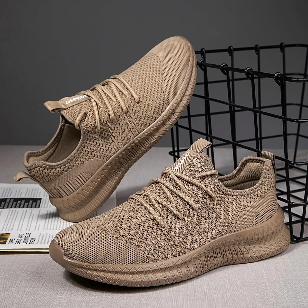 Womens Walking Running Shoes Sneakers Slip On Sport Tennis Athletic Gym Shoes Casual Fashion Lightweight Breathable Non Slip Workout Workout Trainers Shoe