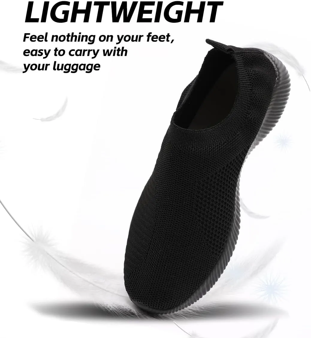 Women's Walking Shoes Running Sneakers Tennis Athletic Casual Fitness Trainers Shoe Sports Non Slip Gym Lightweight Breathable Comfortable Work Travel Shoes