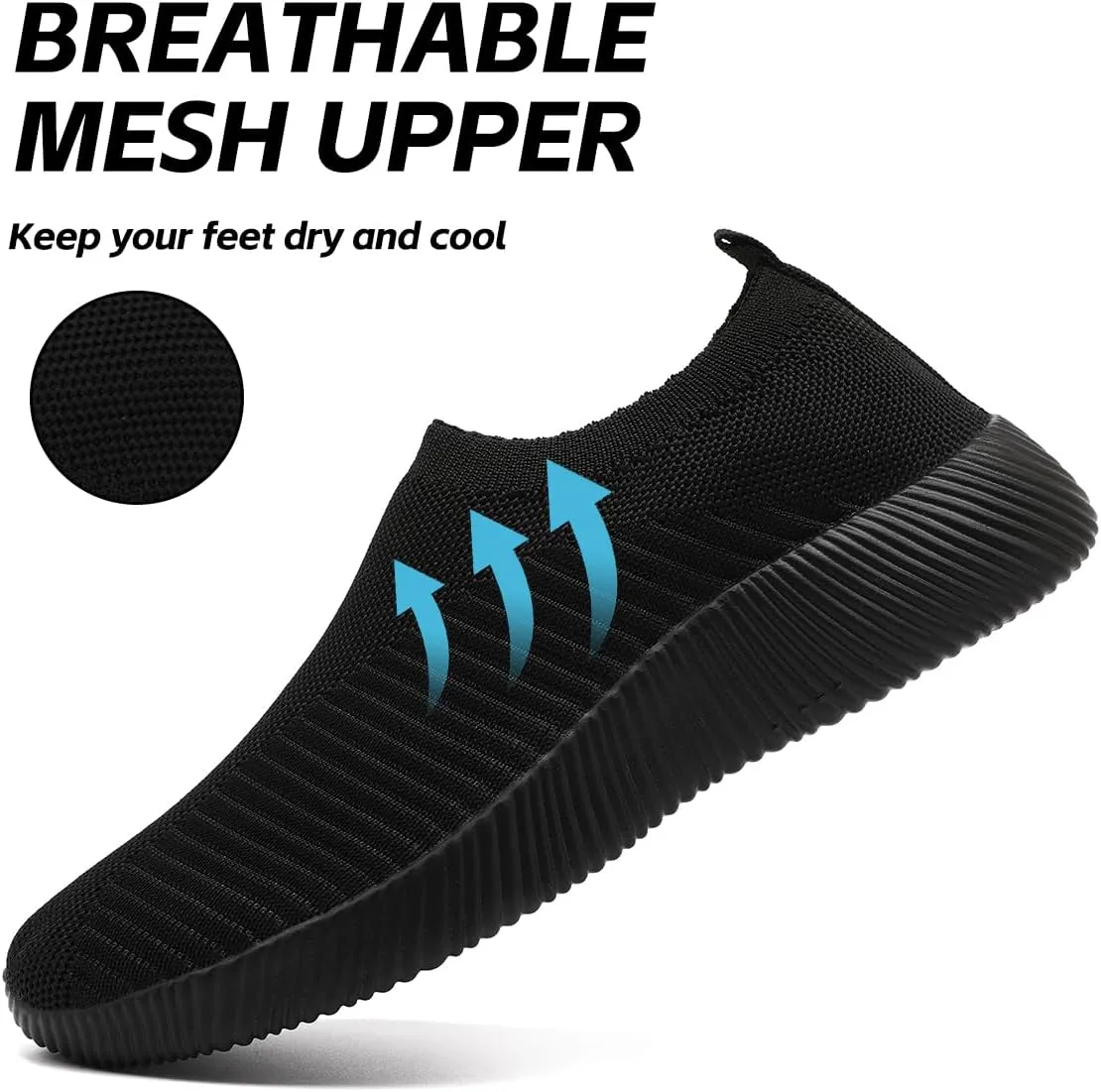 Women's Walking Shoes Running Sneakers Tennis Athletic Casual Fitness Trainers Shoe Sports Non Slip Gym Lightweight Breathable Comfortable Work Travel Shoes