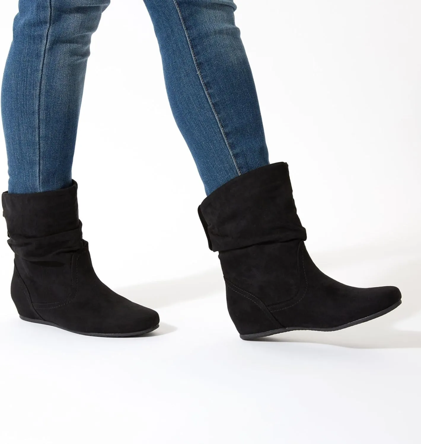 XAPPEAL Carney - Women's Slip On Casual Slouch Short Ankle Boot