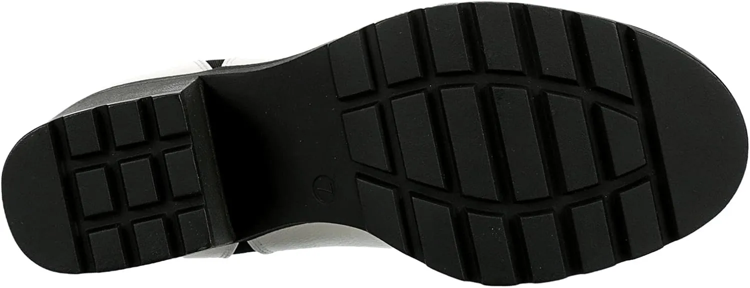 XAPPEAL Laura - Women's Block Heel Slip-On Chelsea Boot with Lug Sole