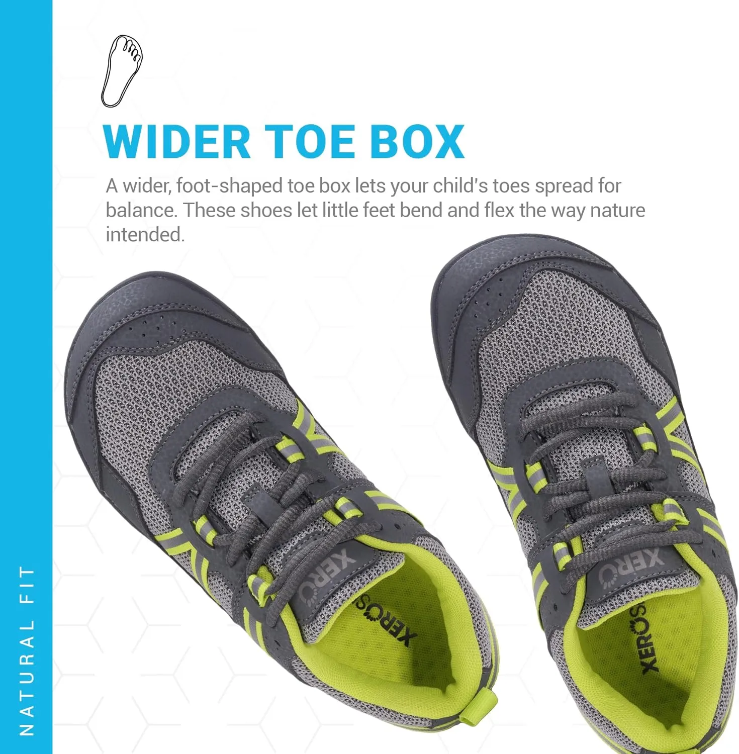 Xero Shoes Kids' Prio Cross Training Shoe - Lightweight Zero Drop, Barefoot