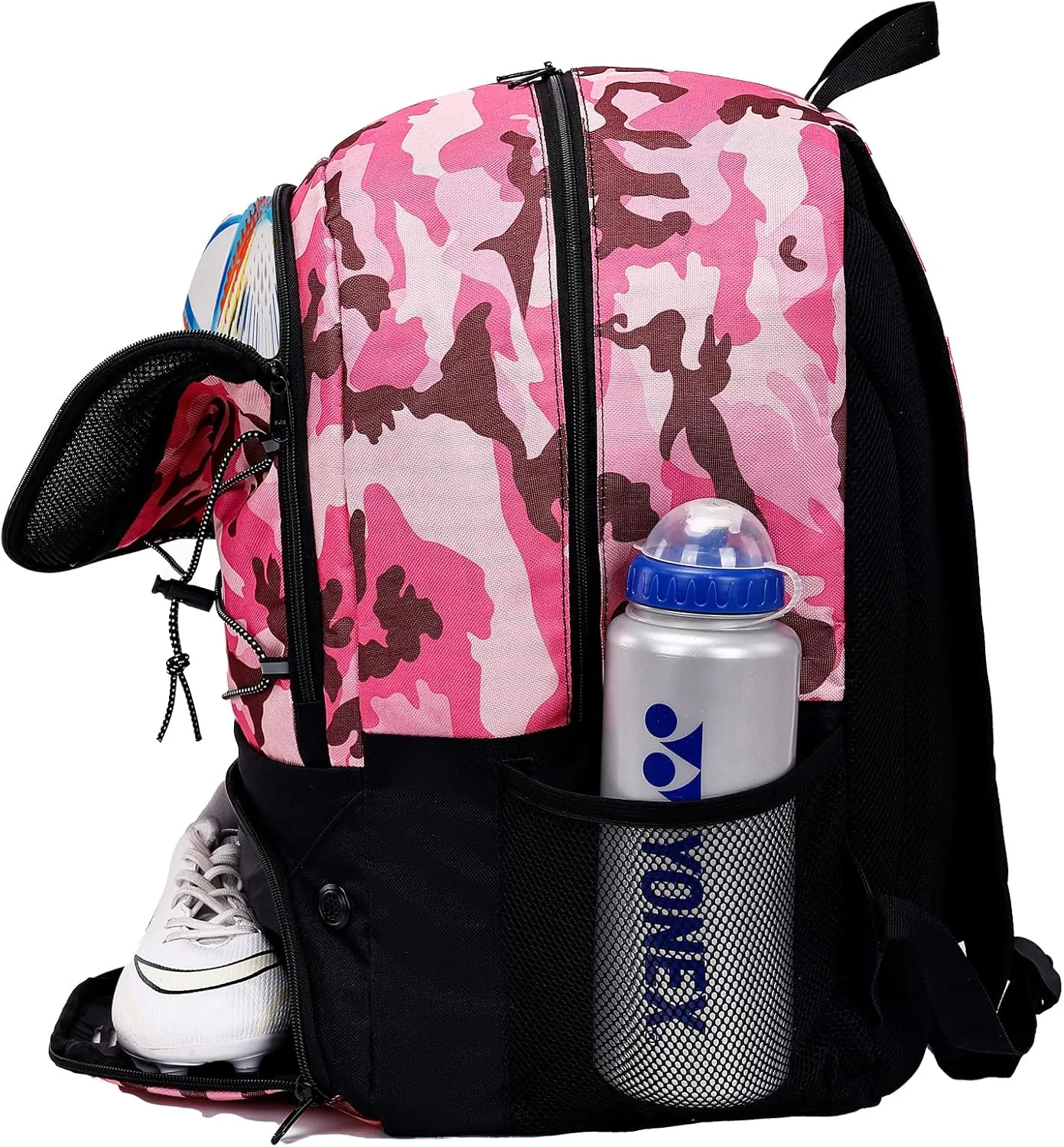 Youth Soccer Bag-Soccer Backpack&Backpack for Football Basketball,with Ball Compartment Separate Cleat Package